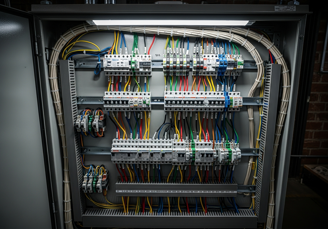 Professional electrical panel work